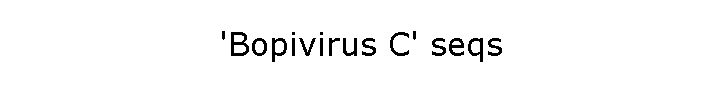 'Bopivirus C' seqs