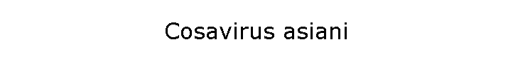Cosavirus asiani