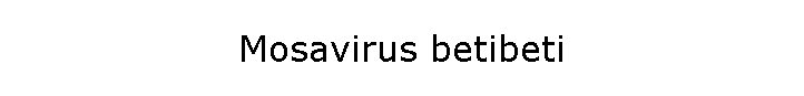 Mosavirus betibeti