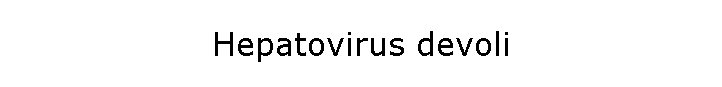 Hepatovirus devoli