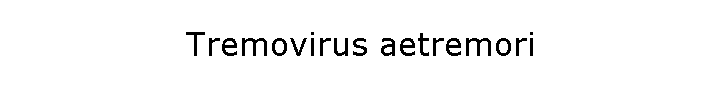 Tremovirus aetremori