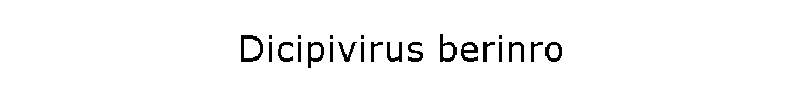 Dicipivirus berinro