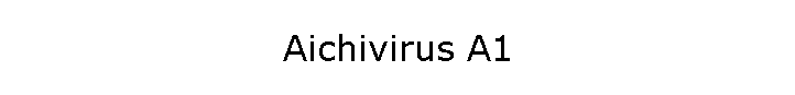 Aichivirus A1
